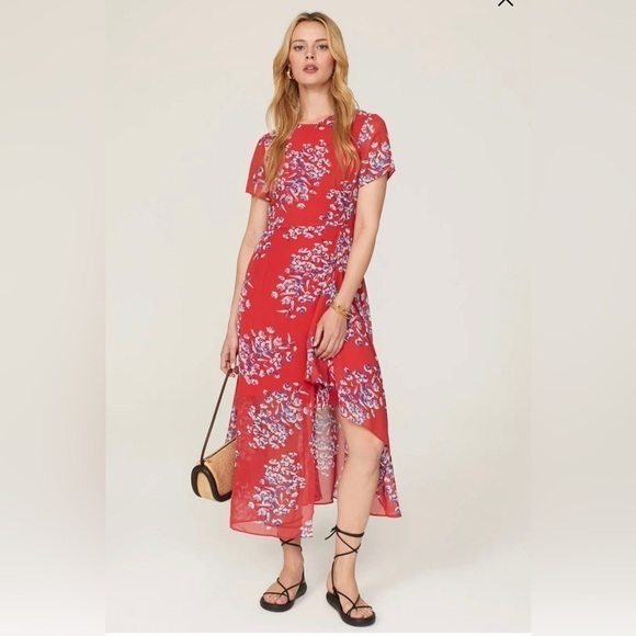 Saunders Collective Chiffon Maxi Dress - Picture 2 of 14